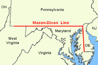 Mason–Dixon line